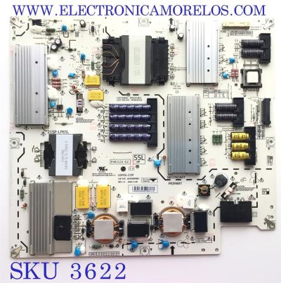 FUENTE DE PODER PARA TV LG NANOCELL / NUMERO DE PARTE EAY65894801 / LGP55L-21SP / 65894801 / 3PCR02914A / EPCE21CB1A / PANEL HC550DQB-SLDA1-2141 / DISPLAY LC550EQP (SP)(A1) / MODELO 55NANO90UNA / 55NANO90UPA.BUSYLJR